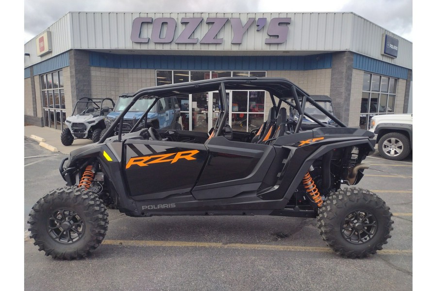 2024 Polaris Industries RZR XP 4 1000 Premium Matte Titanium / Onyx Black