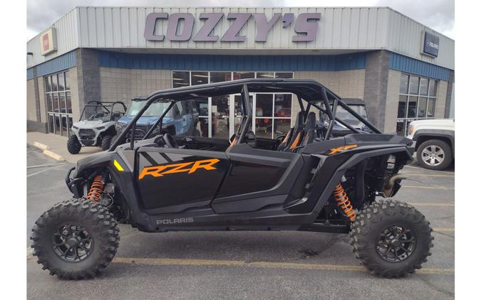 2024 Polaris Industries RZR XP 4 1000 Premium Matte Titanium / Onyx Black