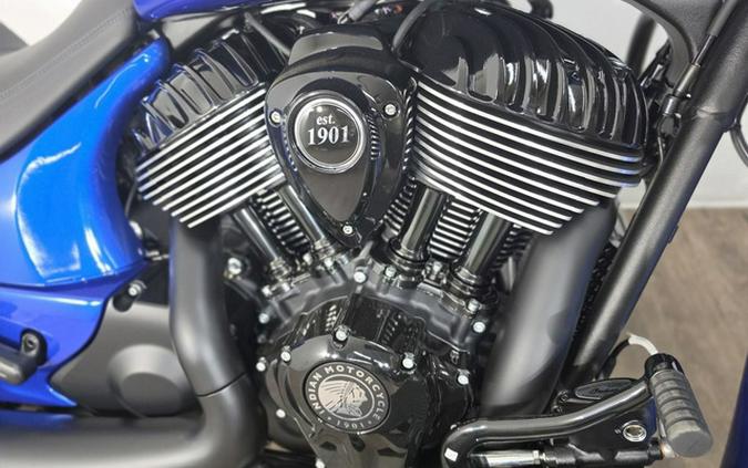 2026 Indian Chieftain Dark Horse Deep Blue Metallic