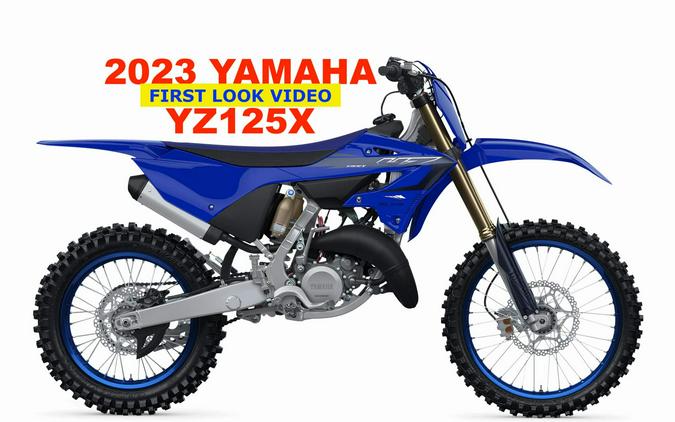 2023 YAMAHA YZ125X TWO-STROKE: FIRST LOOK VIDEO