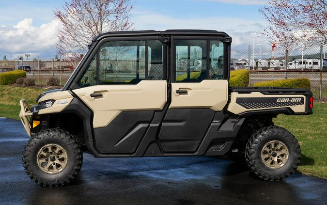 2024 Can-Am® Defender MAX Limited HD10 Desert Tan & Timeless Black