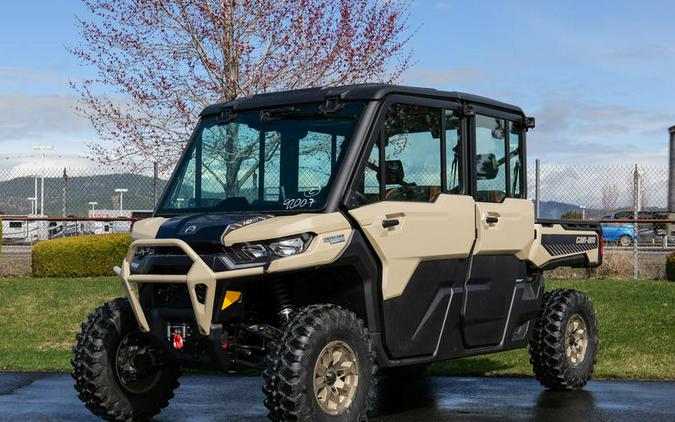 2024 Can-Am® Defender MAX Limited HD10 Desert Tan & Timeless Black