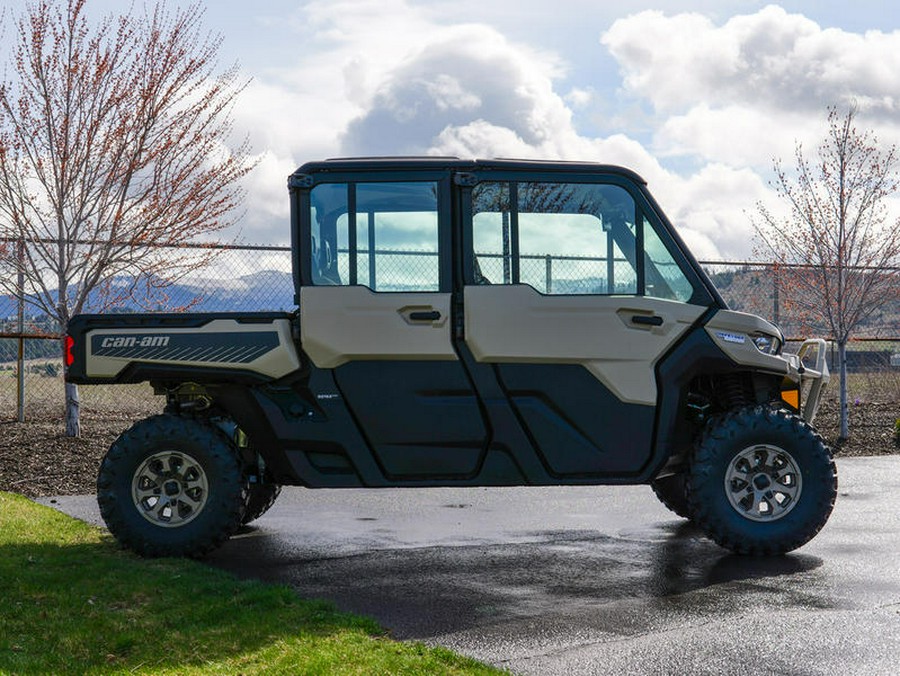 2024 Can-Am® Defender MAX Limited HD10 Desert Tan & Timeless Black