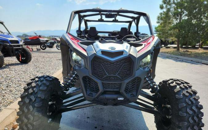 2024 Can-Am® Maverick X3 MAX RS Turbo Fiery Red & Hyper Silver