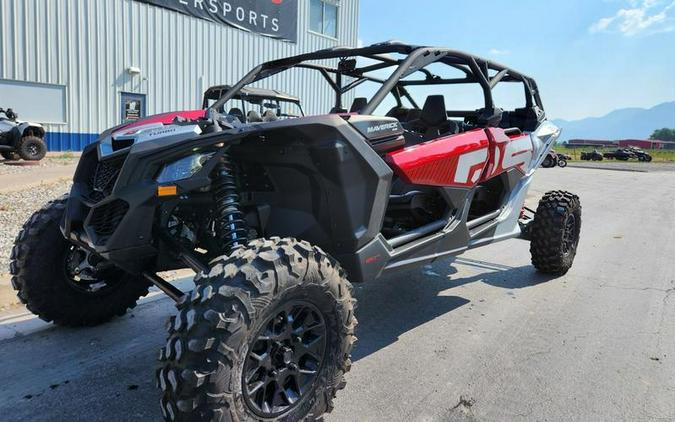 2024 Can-Am® Maverick X3 MAX RS Turbo Fiery Red & Hyper Silver