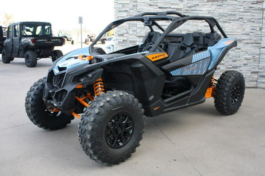 2026 Can-Am® Maverick X3 DS Turbo Scandi Blue & Orange Crush