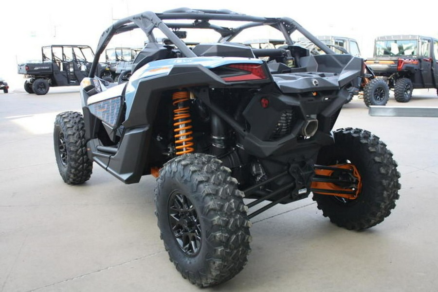 2026 Can-Am® Maverick X3 DS Turbo Scandi Blue & Orange Crush