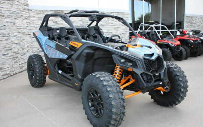 2026 Can-Am® Maverick X3 DS Turbo Scandi Blue & Orange Crush