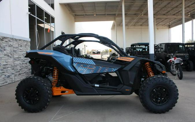 2026 Can-Am® Maverick X3 DS Turbo Scandi Blue & Orange Crush