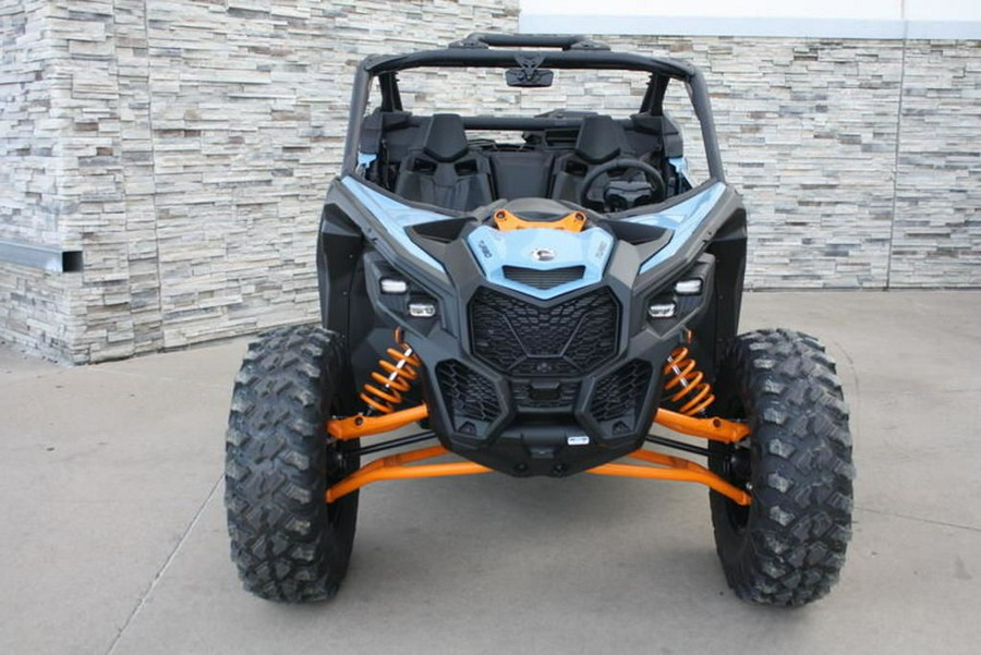 2026 Can-Am® Maverick X3 DS Turbo Scandi Blue & Orange Crush