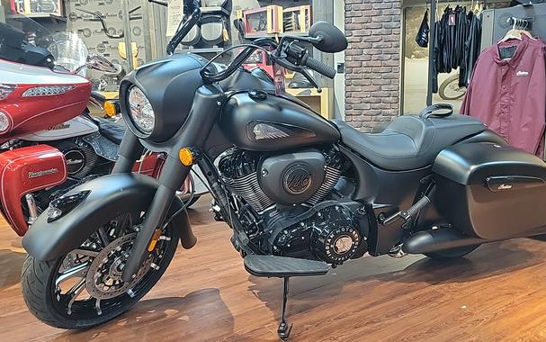 2025 Indian Motorcycle SPRINGFIELD DARK HORSE, BLACK SMOKE, 49S Dark Horse��