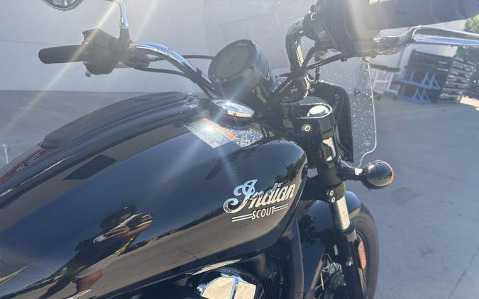 2025 Indian Motorcycle® Super Scout® Black Metallic
