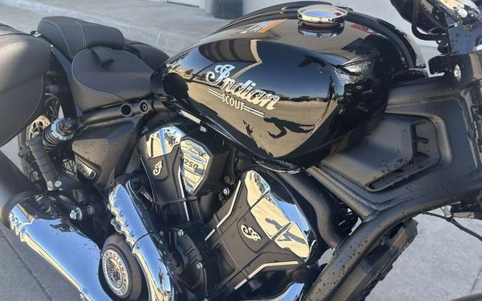 2025 Indian Motorcycle® Super Scout® Black Metallic