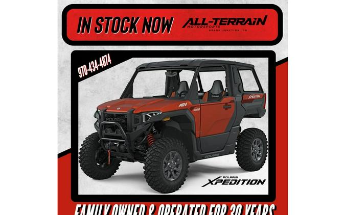 2024 Polaris Industries Xpedition ADV Ultimate Matte Orange Rust.