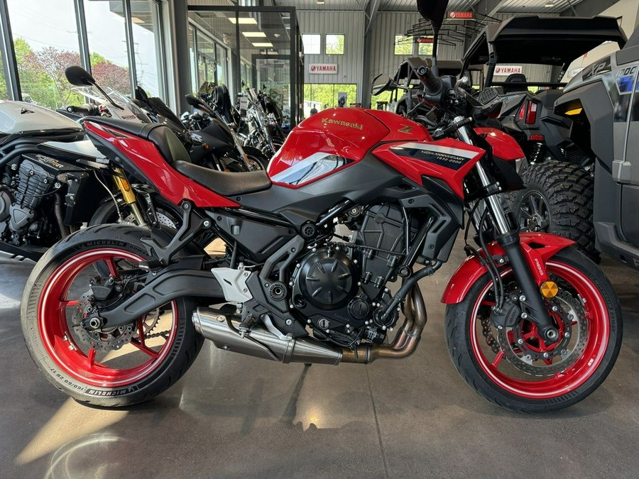 2022 Kawasaki Z650 50th Anniversary