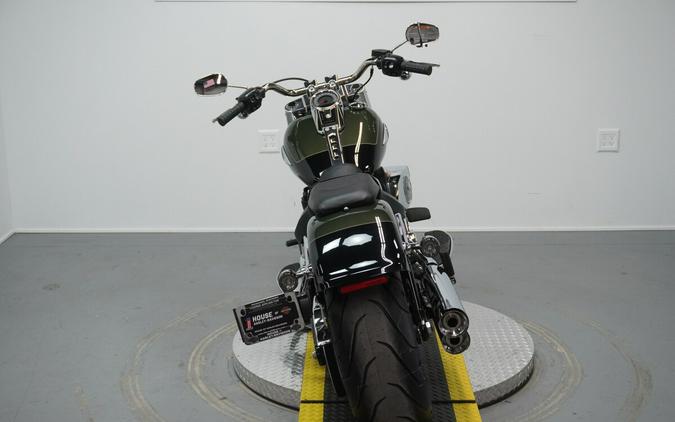 2026 Harley-Davidson® Fat Boy® Olive Steel Metallic / Vivid Black Chrome Trim