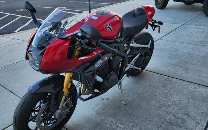 2022 Triumph Speed Triple 1200 RR Red Hopper Storm Grey