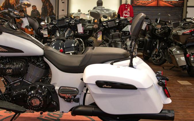 2026 Indian Motorcycle® Springfield ® Dark Horse® Ghost White Metallic Smoke