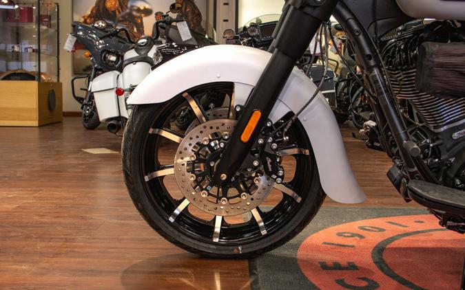 2026 Indian Motorcycle® Springfield ® Dark Horse® Ghost White Metallic Smoke
