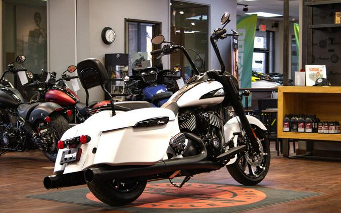 2026 Indian Motorcycle® Springfield ® Dark Horse® Ghost White Metallic Smoke
