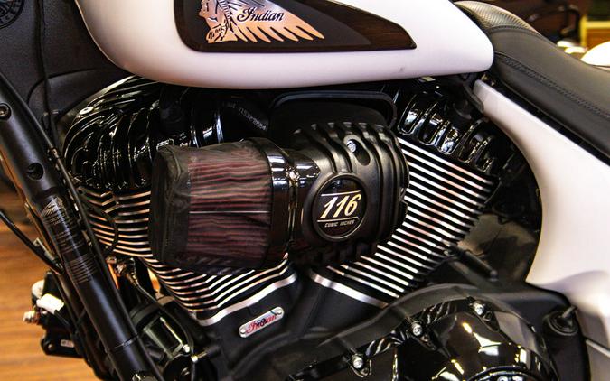 2026 Indian Motorcycle® Springfield ® Dark Horse® Ghost White Metallic Smoke