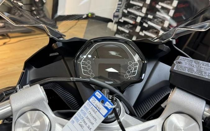 2025 Triumph Daytona 660 Satin Granite/Satin Black