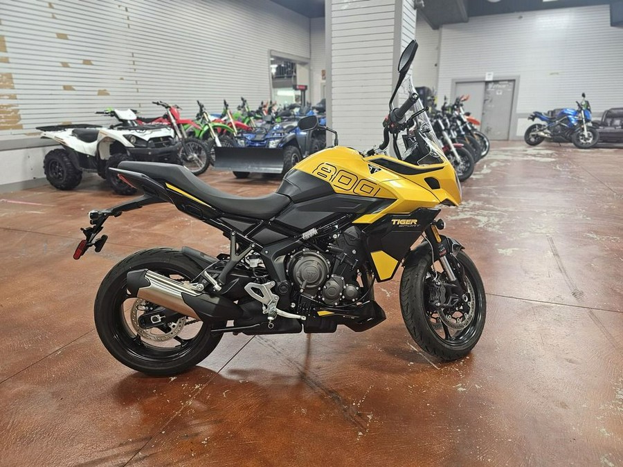 2025 Triumph Tiger Sport 800 Cosmic Yellow