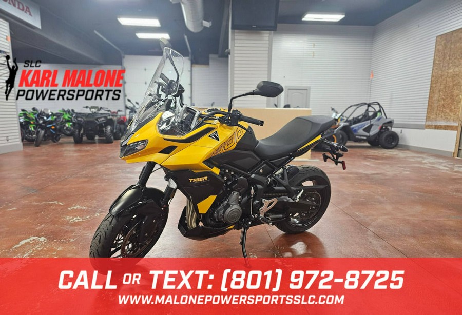 2025 Triumph Tiger Sport 800 Cosmic Yellow