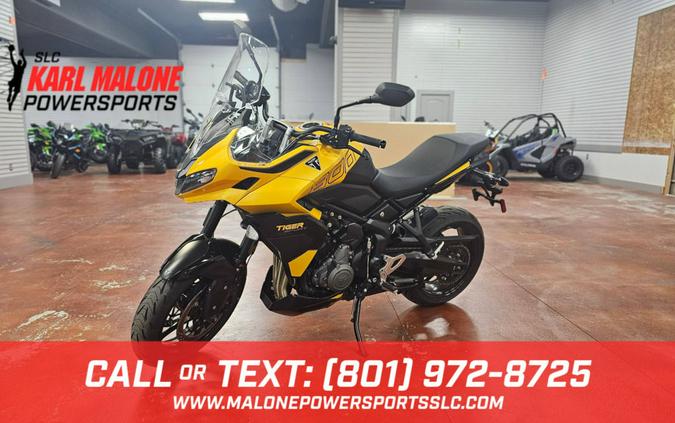 2025 Triumph Tiger Sport 800 Cosmic Yellow