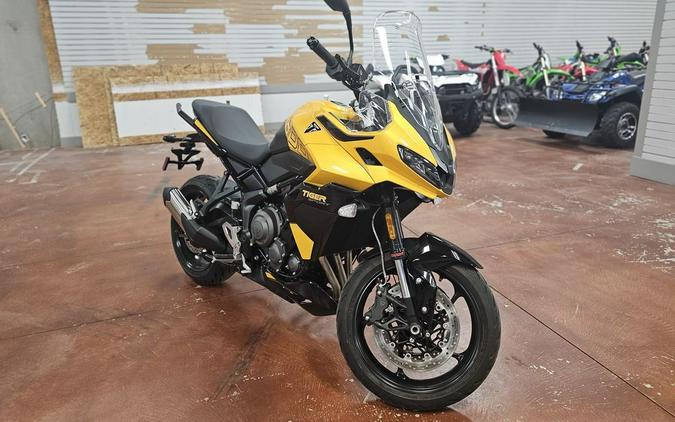 2025 Triumph Tiger Sport 800 Cosmic Yellow