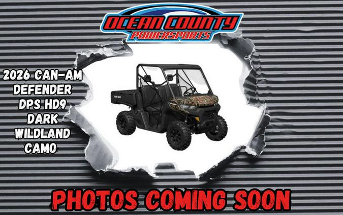 2026 Can-Am® Defender DPS HD9 Dark Wildland Camo