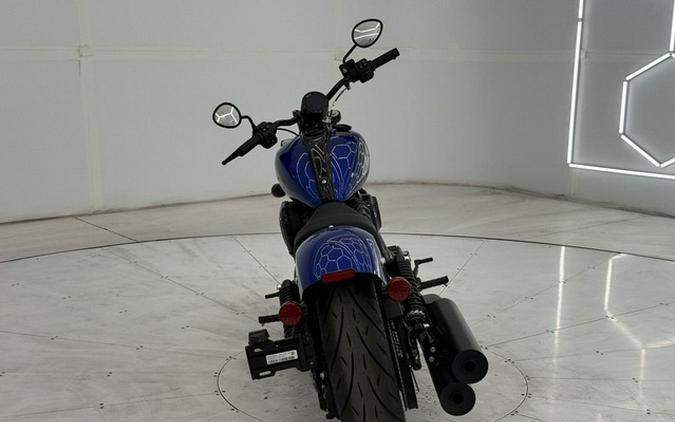 2026 Indian Chief Dark Horse Deep Blue Metallic