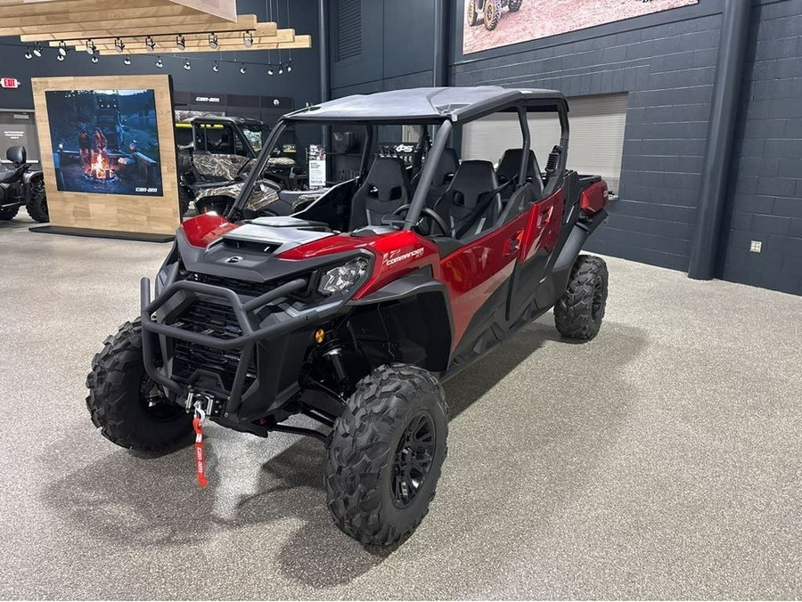 2025 Can-Am COMMANDER MAX XT 1000R -FIERY RED