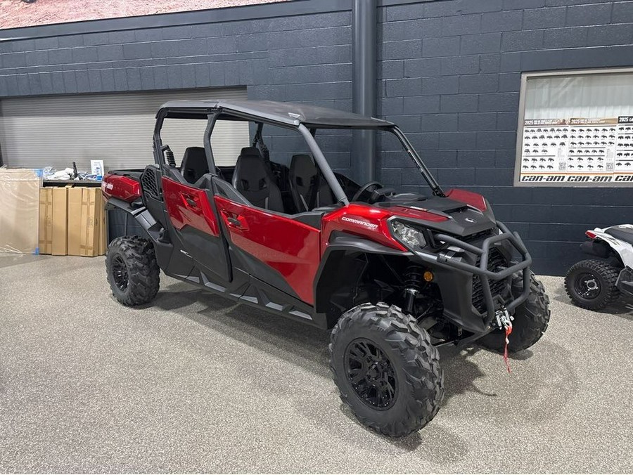 2025 Can-Am COMMANDER MAX XT 1000R -FIERY RED