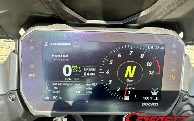 2022 Ducati Multistrada V4S Aviator Grey / Alloy Wheels