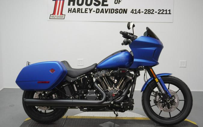 2026 Harley-Davidson® Low Rider® ST Aurora Blue Denim Black Trim