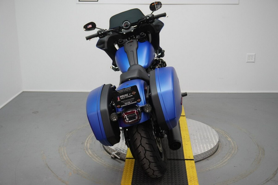 2026 Harley-Davidson® Low Rider® ST Aurora Blue Denim Black Trim