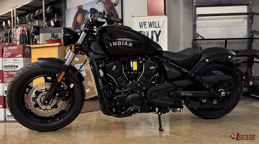 2025 Indian Motorcycle® Scout® Sixty Bobber Black Metallic