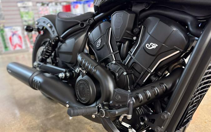 2025 Indian Motorcycle® Scout® Sixty Bobber Black Metallic