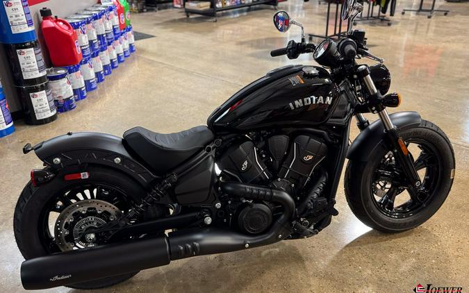 2025 Indian Motorcycle® Scout® Sixty Bobber Black Metallic