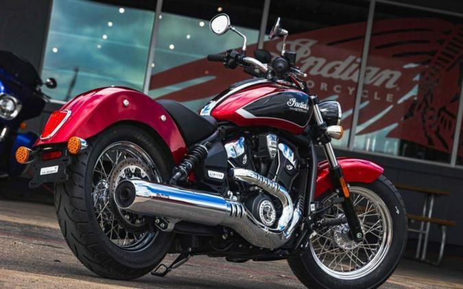 2025 Indian Scout Classic Limited +Tech Sunset Red Metallic