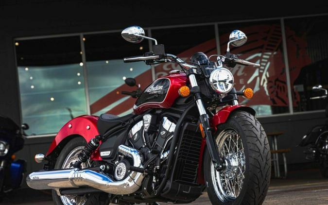 2025 Indian Scout Classic Limited +Tech Sunset Red Metallic