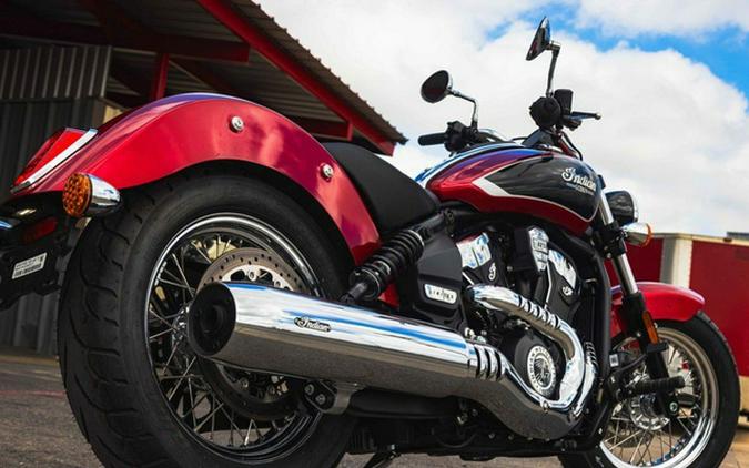 2025 Indian Scout Classic Limited +Tech Sunset Red Metallic