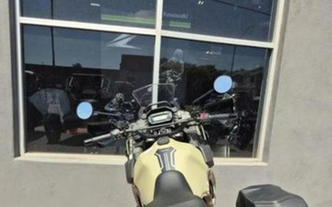2026 Kawasaki KLR650 Adventure ABS Cypher Camo Beige