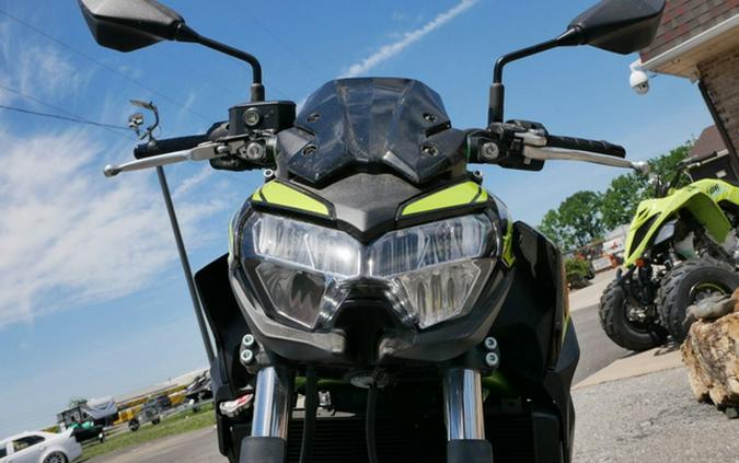 2020 Kawasaki Z650 ABS Metallic Black/Metallic Flat Spark Black