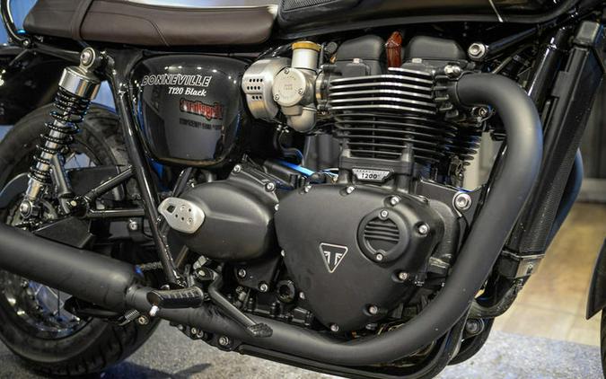 2023 Triumph Bonneville T120 Black Jet Black