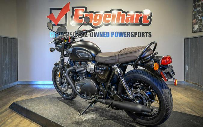 2023 Triumph Bonneville T120 Black Jet Black