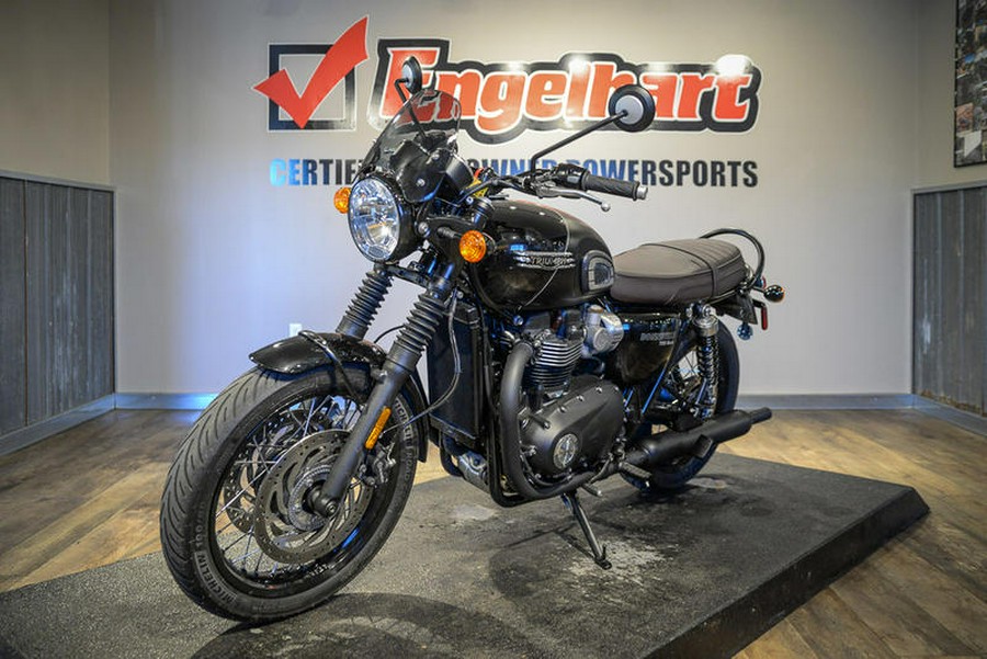 2023 Triumph Bonneville T120 Black Jet Black