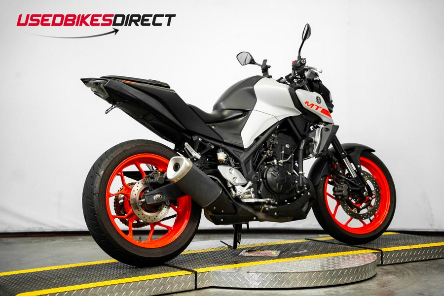 2020 Yamaha MT-03 - $4,499.00