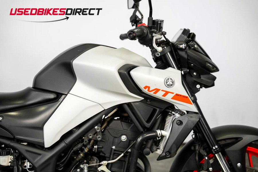 2020 Yamaha MT-03 - $4,499.00